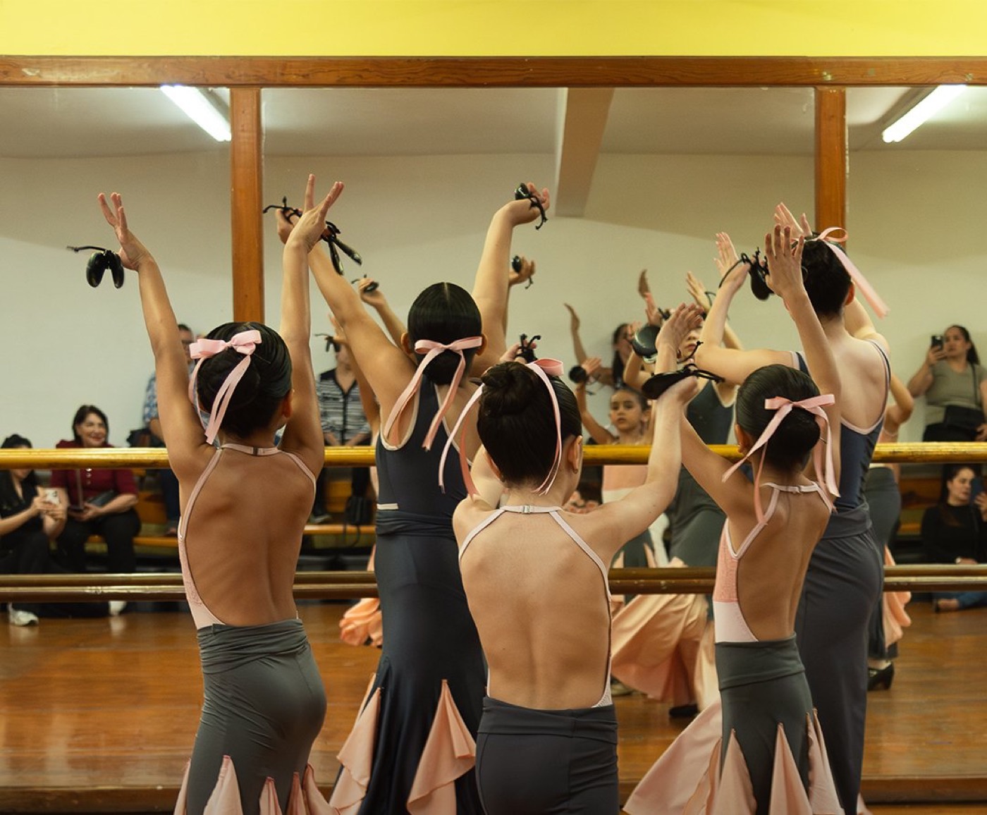 Clase de flamenco de Chepina Guerra